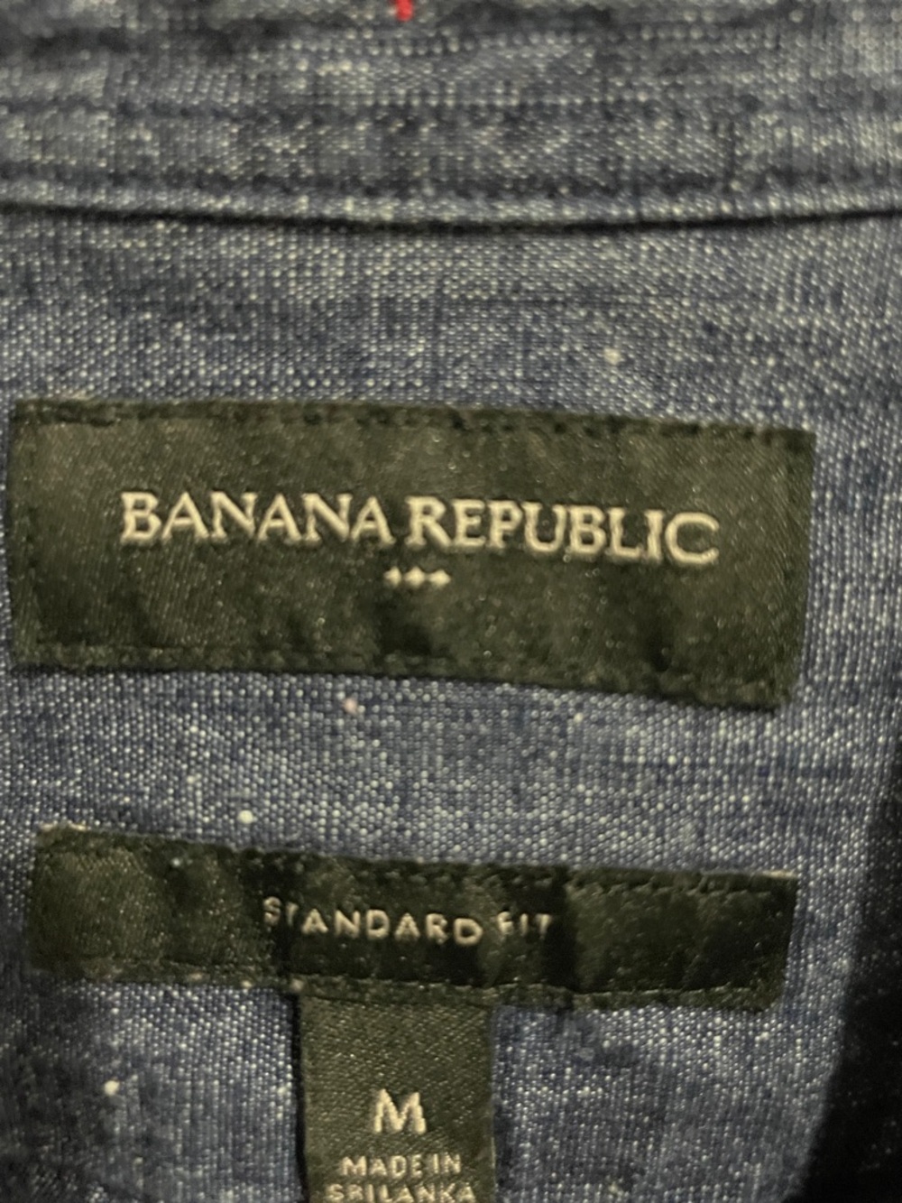 Banana Republic Indigo Denim Shirt - Picture 2 of 4